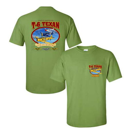 T-6 Texan Kiwi Flying Magazine T-Shirt Medium