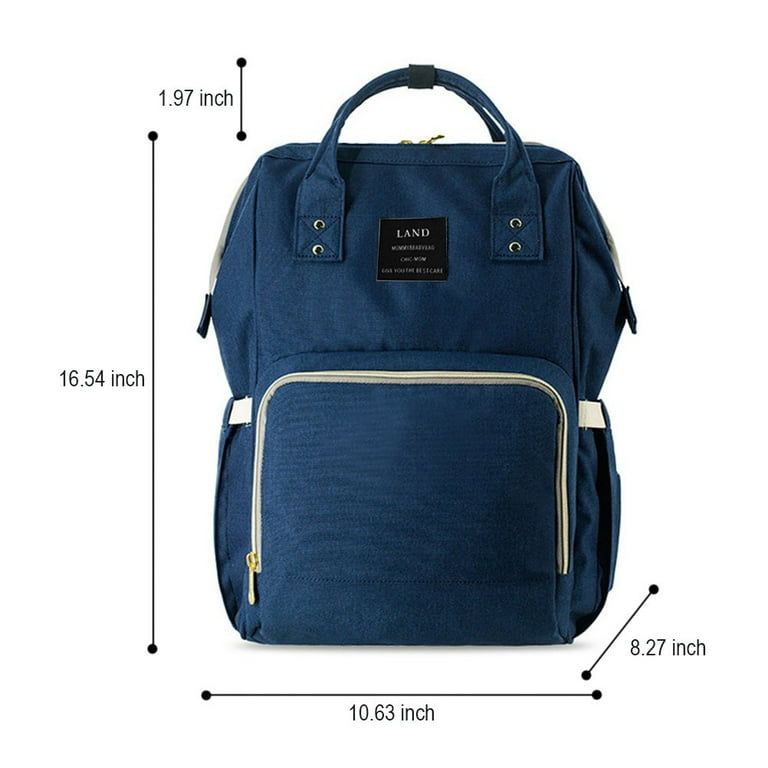 Jewelvwatchro Diaper Backpack Large Capacity Baby Bag Multi