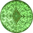 thumbnail image 1 of Ahgly Company Indoor Round Persian Green Traditional Area Rugs, 6' Round, 1 of 1