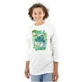 thumbnail image 3 of Smurfs Kanji Don't Kill My Vibe Unisex Plus Size Long Sleeve Tee Shirt Brisco Brands 2X, 3 of 5