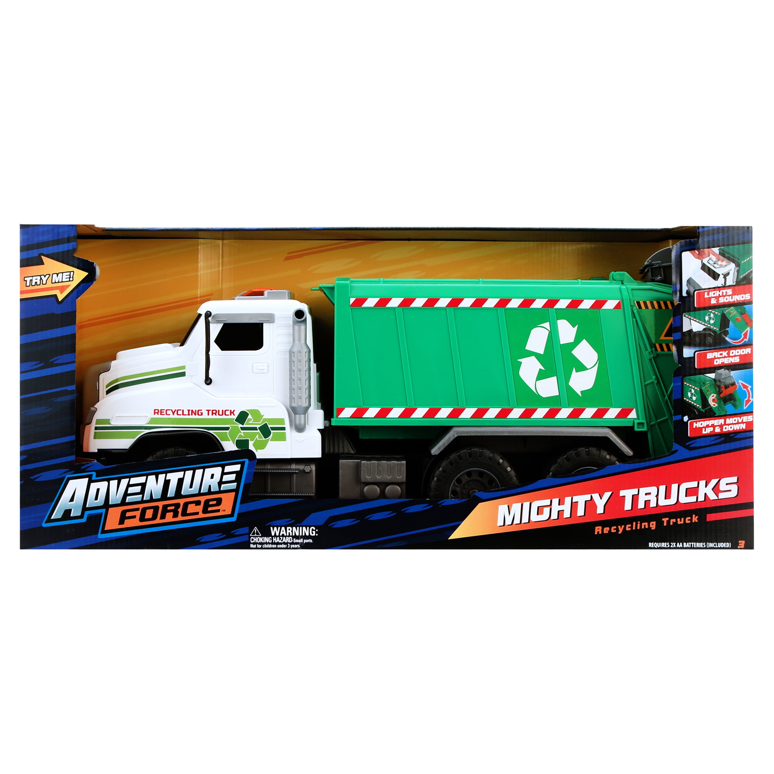 adventure force recycling truck