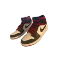 thumbnail image 1 of A i r-Jor-dan 1 Mid Shoes Black/Red/White Mens Size 11.5, 1 of 6