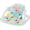 Fisher-Price Sit-Me-Up Floor Seat Portable Baby Chair with Clacker and Teether Toys, Windmill