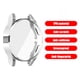 thumbnail image 2 of Funda de pantalla completa para reloj inteligente para Samsung Galaxy Watch4 44 mm (plata) WDOplteas Para estrenar, 2 of 5