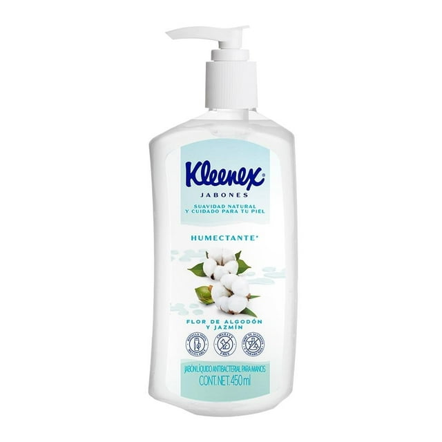 Jabón líquido para manos Kleenex antibacterial cuidado neutro body balance 450 ml