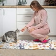 thumbnail image 3 of Pioneer Flower Floral Print Pattern Kitchen Rugs Sets Of 2,Anti Fatigue Kitchen Mat Rugs Non Slip Washable,Decorative Kitchen Floor Mats for Kitchen,Sink,Laundry,17"x30"+17"x47", 3 of 7