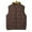 Coffee, variant on Woman Vest Puffer Vests for Women Full Zip Sleeveless Vest Womens Vests Lightweight Cute Winter Outfits Warm Vest for Women