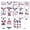 as show, variant on Independence Day Greeting Card Set With 12 Cards, 12 Envelopes, And 2 Sheets Of Stickers (18 Stickers Total), Perfect For Handwritten Blessings, Invitations, Decorations, Scene