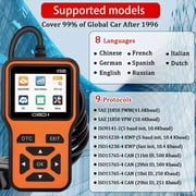 JIhuahe OBD2 Scanner Diagnostic Tool, Engine Code Reader with DTC Scan, Data Stream, I M Readiness for All Cars, Trucks, V500 Scan Tool