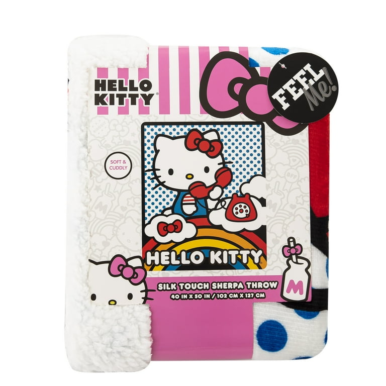 Hello kitty cheap blanket walmart