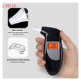 thumbnail image 4 of Personal Alcohol Tester Digital Alcohol Detector Breathalyzer Police Backlight Display with 21 mouthpiese ,Diversified and Thoughtful, 4 of 7