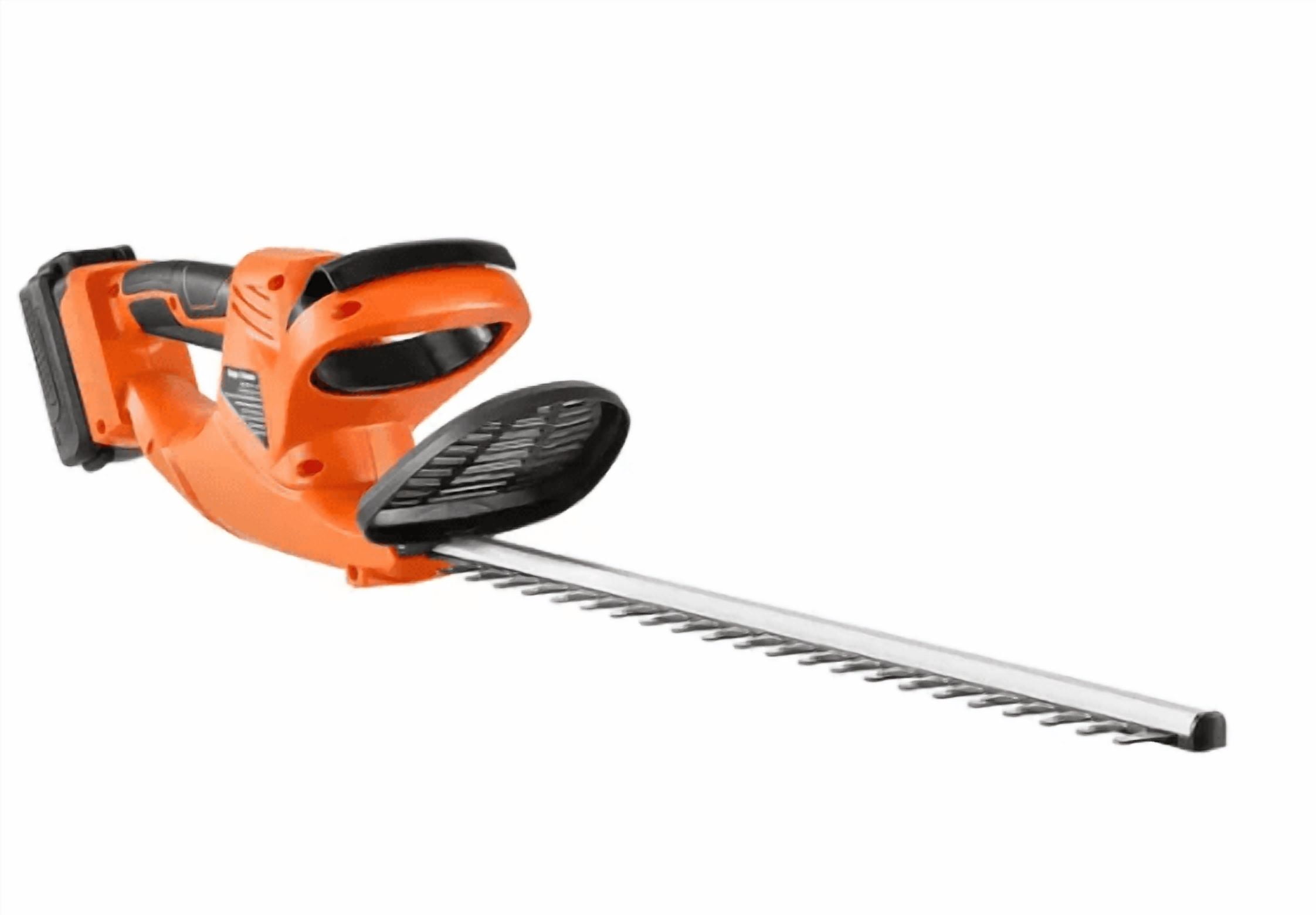 20V Cordless Hedge Trimmer 20-Inch Dual Action Blade 1200 RPM 0.63" Cutting Capacity Low Branch Trimmer with Dual-Switch Safety Lightweight for Yard & Lawn Care