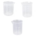 thumbnail image 1 of 3Pcs Taza de Plástico DYNWAVEMX Vaso de Medición 500ml, 1 of 8