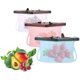 thumbnail image 1 of Bolsas reutilizables de silicona para almacenamiento de alimentos, bolsas de silicona seguras para lavavajillas, bolsas de silicona para almacenamiento de alimentos, bolsas reutilizables para almacena Feliz Sencillez, 1 of 5