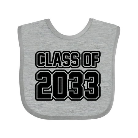 

Inktastic Class of 2033 Boys or Girls Baby Bib