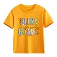 thumbnail image 4 of KAUOD Girls First Day of Second Grade Shirt Boys Back to School Clothes Kids Classic Short Sleeve Crewneck T-Shirt Tops, 4 of 7