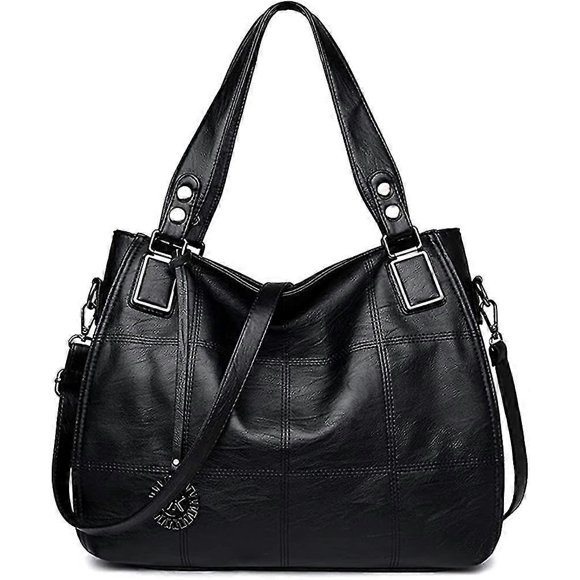 Large Women's Handbag Leather Shoulder Bags Tote Top Handle Bags For Women