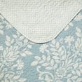 Laura Ashley Rowland Full/Queen 3Piece Quilt Set in Aqua