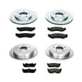 thumbnail image 3 of PowerStop Front and Rear Z23 Evolution Sport Carbon-Fiber Ceramic Brake Pad and Drilled & Slotted Rotor Kit Fits: FORD LINCOLN Select Models K1870, 3 of 10