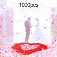 thumbnail image 3 of sunsanly 1000Pcs Non-woven Fabric Artificial Petals Realistic Reusable Colorful Faux Flower Petals Decoration Wedding Party Photo Props DIY Craft Supplies, 3 of 8