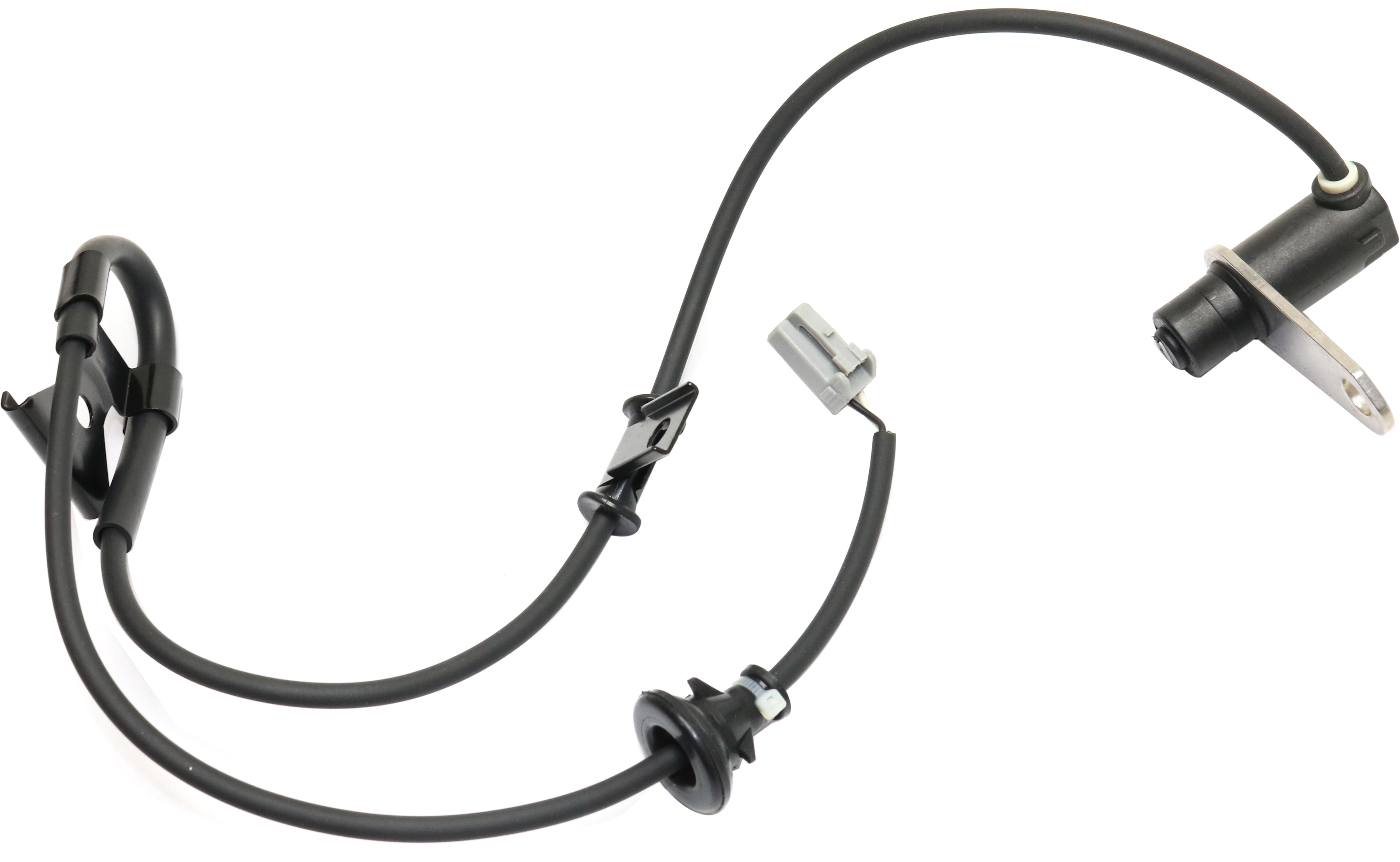 ABS Speed Sensor Compatible with 1999-2003 Lexus RX300 2001-2003 Toyota Highlander Rear, Passenger Side 6 Cyl 3L Male Connector Blade type 2-Prong Terminal