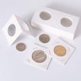 thumbnail image 4 of 200pcs Paper Coin Holders Coin Flips for Coin Collection in The Coin Album, 4 of 8
