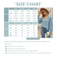 thumbnail image 5 of Aifer Womens Blouses and Tops Dressy Sexy V Neckline Chiffon Blouses Fashion Tops Blue Relaxed Fit Shirts Casual Holiday Going Out Summer Clothes, 5 of 5