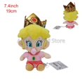thumbnail image 3 of 35 Styles Super Bros Plush Princess Peach Goomba Toad Koopa Fire Flower Spiny Boo Waluigi Kamek Plushies Stuffed Toys for Kids, 3 of 5