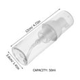 thumbnail image 4 of Shisuyan Empty Foaming Pump Dispenser Transparent 10Pcs 4.72X1.41X1.41in, 4 of 8