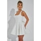 thumbnail image 3 of Vestido de bienvenida Dessiny talla grande con lentejuelas azul océano US16W, 3 of 6