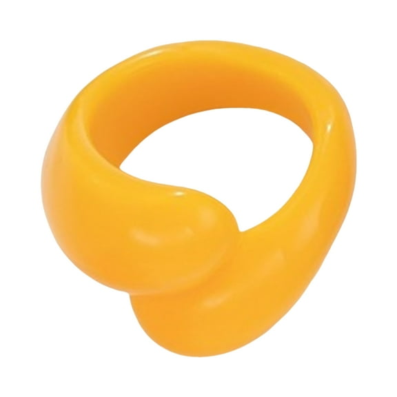 YongCo Comfortable Wear Irregular Geometric Double Droplet Rings Open Cuff Wedding Jewelry for Fashion Enthusiasts