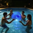 thumbnail image 4 of LED Light Up Beach Ball 40cm Glowing Floating Pool Toy Waterproof PVC Inflatable Sphere for Night Swimming Party Outdoor Indoor Dark Games Summer Backyard Activities, 4 of 6