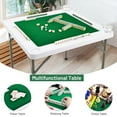 thumbnail image 3 of Goplus 35" 4-Player Mahjong Card Game Portable Folding Table w/Cup & Coin Holder, 3 of 10