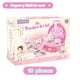 thumbnail image 4 of Juego de Té Porcelana Niñas - Diseño Floral - 18 Piezas rosa Unitalla, 4 of 5