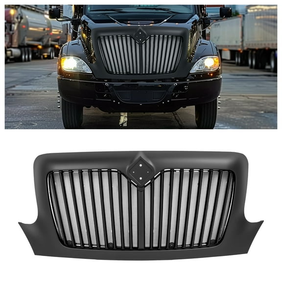Kojem Grille Assembly for 2005-2015 International Harvester 4100 4200 Base Painted Matte Black