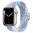 thumbnail image 3 of Correa de bucle trenzado para Apple watch, pulsera elástica Solo para iWatch series 7 se 3 6 Ultra 8, 44mm, 40mm, 45mm, 41mm, 42mm, 38mm, 49mm, 3 of 4