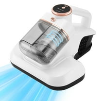 WuKeTin Bed Vacuum Cleaner, 10Kpa Mattress Vacuum Cleaner with UV & Strong Suction, High Frequency Mode, Double-Cup Handheld Vacuum With 2 Filter Cartridge for Dust & Pet Hair