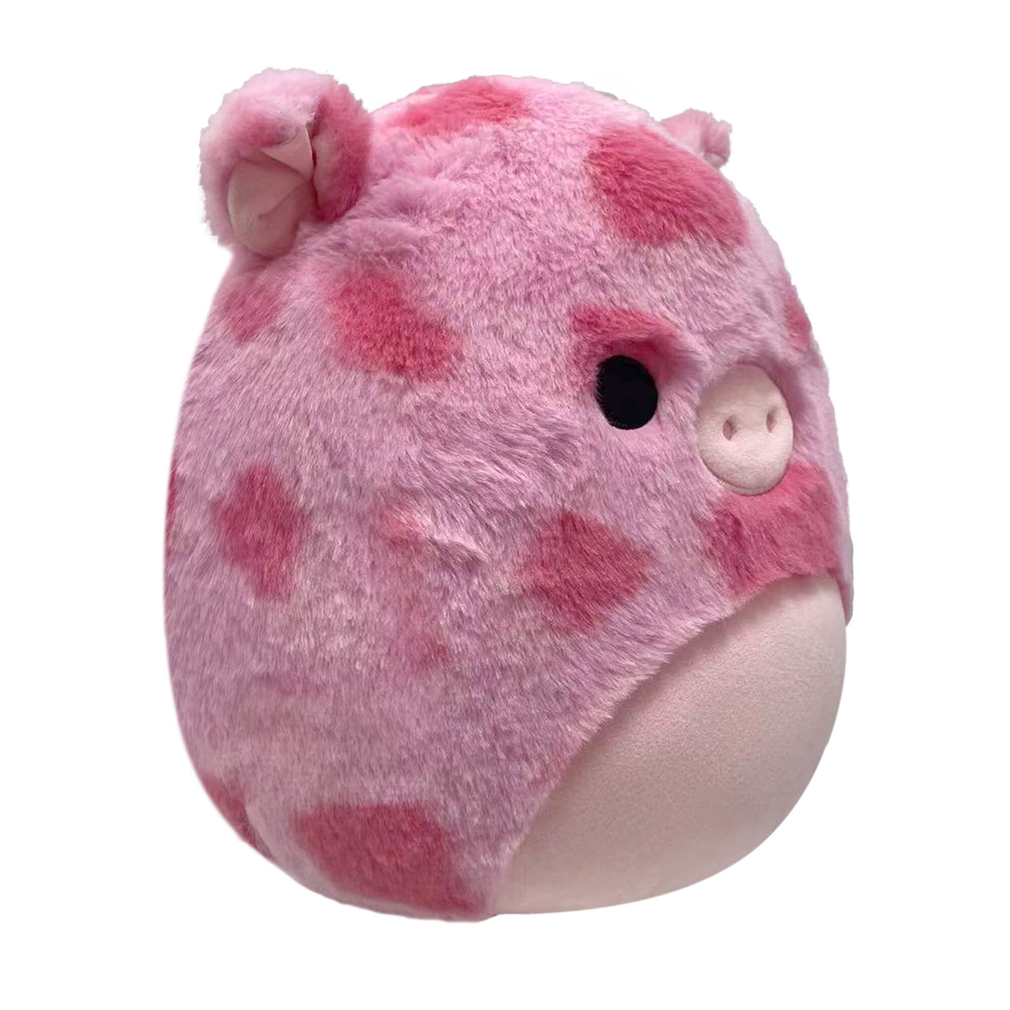 Squishmallows FuzzAMallow Official 12 inch Gwendle the Pink Spotted Pig  - Child's Ultra Soft Plush Toy
