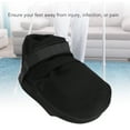 thumbnail image 3 of Offloading Post Op Shoe Foot Supports SHOCK ABSORPTION Offloading Post Op Shoe Black Foot Protection Cast Boot Breathable 15 Degree Closed Toe Removable Walking Shoe For Foot Protection And Supports, 3 of 8