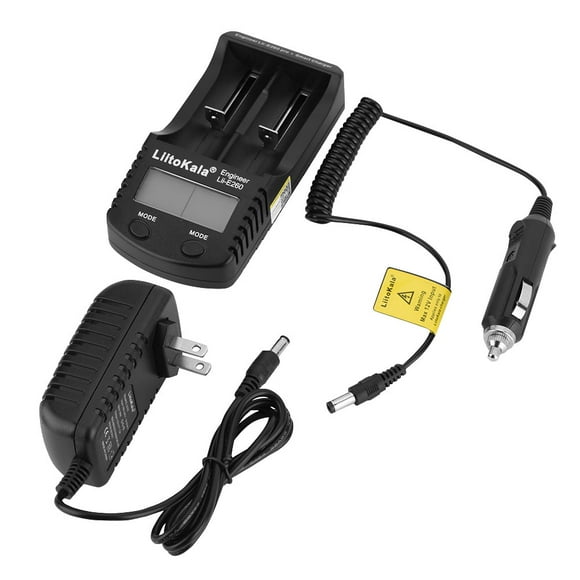 ZOUSSIQI Liitokala Lii-260 LCD Battery Charger for 18650 / 26650 Battery Back EL225#24219