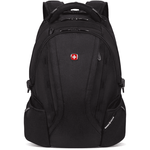 Swiss Gear 3760 ScanSmart TSA Laptop Friendly All-in-One Backpack, Black
