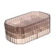 thumbnail image 2 of Caja de almacenamiento de joyas, bandeja para pendientes, organizador de joyas de 3 capas con múltiples rejillas, multifuncional, gran capacidad para Marrón Yinane Bandeja de almacenamiento de joyas, 2 of 8