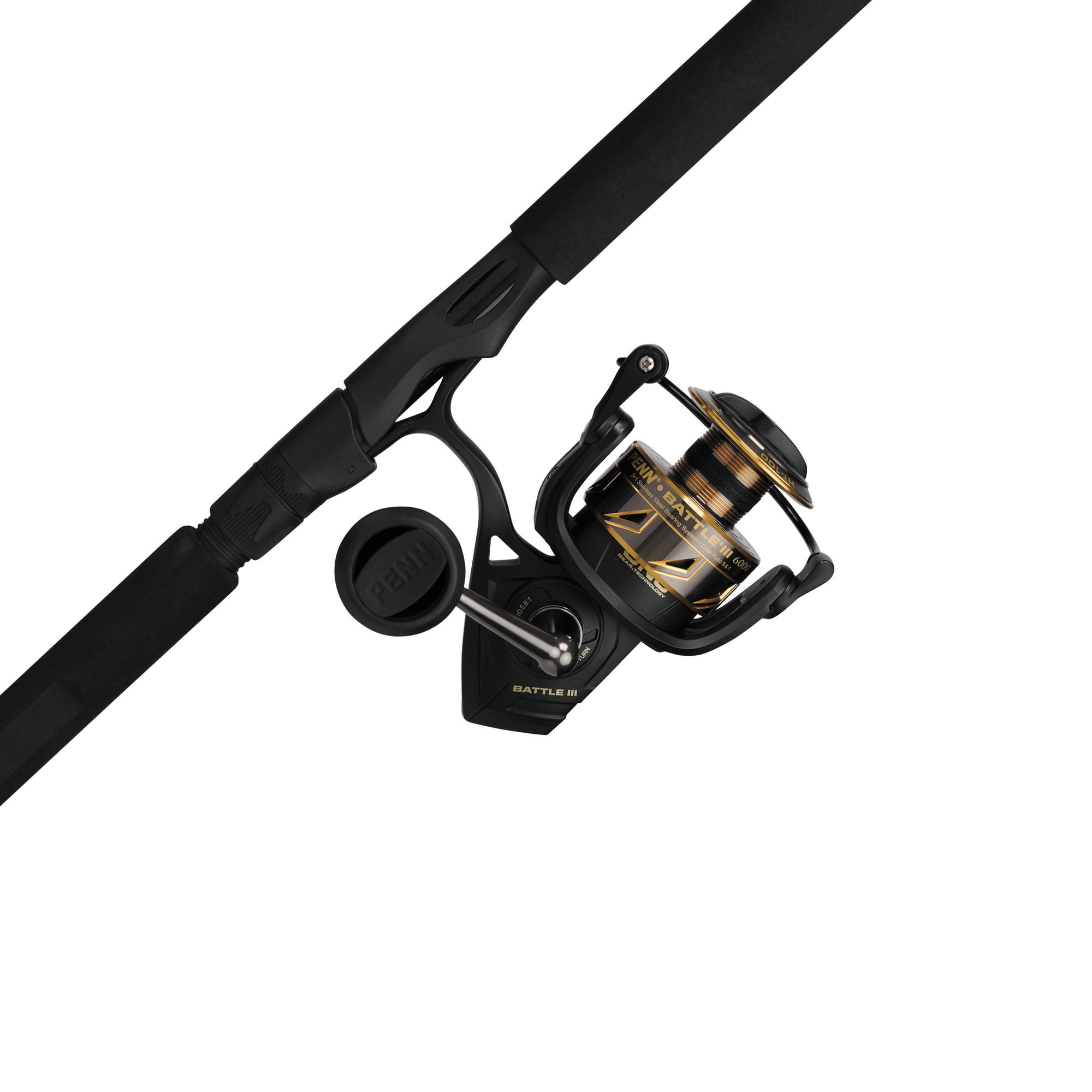 Abu Garcia Red Max Spinning Reel and Fishing Rod Combo, 7' - 1Pc