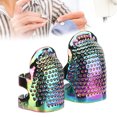 thumbnail image 3 of Thimble Finger Protector, DIY Quilting Tools Adjustable Finger Protector Sewing Thumb Protector  for Household Gray,Cyan-blue,Colorful,Silver,Rose Gold, 3 of 7