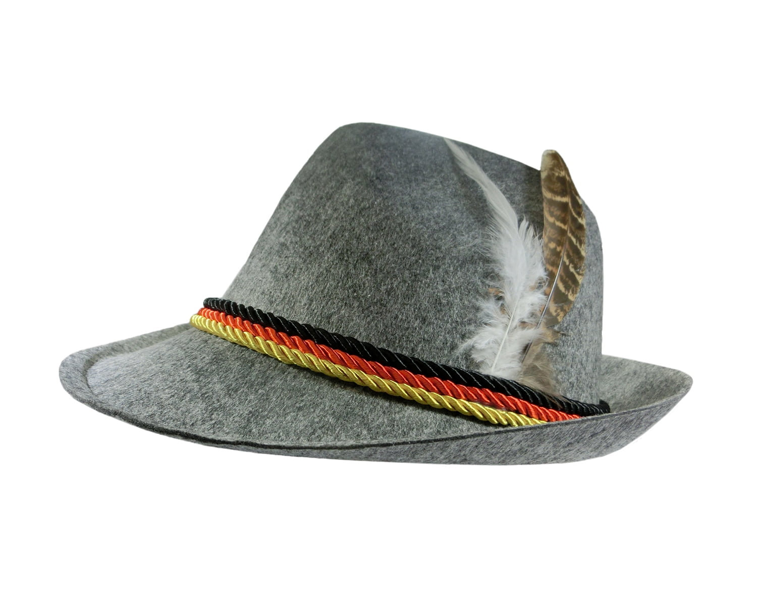 Adult Gray Alpine Oktoberfest Tyrolean 