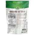 thumbnail image 3 of NOW Foods, Organic Oat Bran, Source of Fiber and Protein, USA Grown, 14-Ounce (Packaging May Vary), 3 of 8
