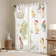 thumbnail image 3 of Homewish Kids Children Kawaii Duck Black Out Curtains,Chic Flowers Curtains Pack of 2 (42x63 Each),Cute Floral Animal Bedroom Curtains,Microfiber Bedroom Decor, 3 of 6