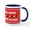 White/Navy Inside, variant on CafePress - Ee Ceramic Mug - 11 oz Ceramic Mug - Novelty Coffee Tea Cup