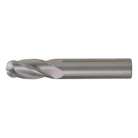 Cleveland Ball End Mill 1 2 Dia Carbide C83560 Walmart Com