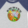 thumbnail image 4 of Inktastic First Trip to the Zoo Boys or Girls Baby Bodysuit, 4 of 5